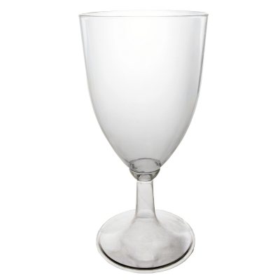 plastic glasses wine oz ct essentials clear