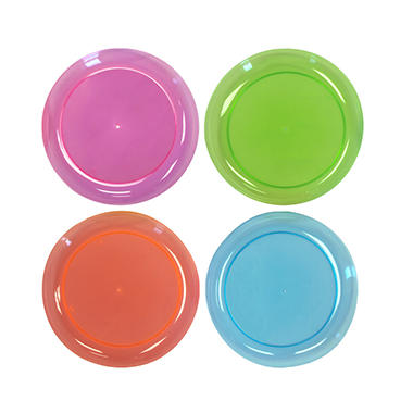 plates plastic essentials brights ct sam