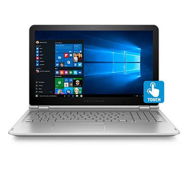 HP Envy 15-w267cl x360 Convertible 2-in-1 15.6″ Touch Laptop, 7th Gen Core i7, 8GB Memory, 256GB SSD
