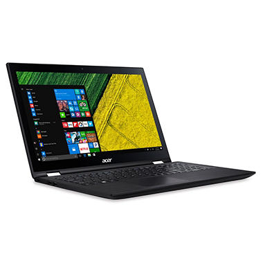 Acer Spin SP315-51-757C 15.6″ 2-in-1 Touch Laptop, 7th Gen Core i7, 12GB RAM, 1TB HDD