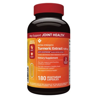 mark extract turmeric member capsules vegetarian strength extra 1400mg ct samsclub