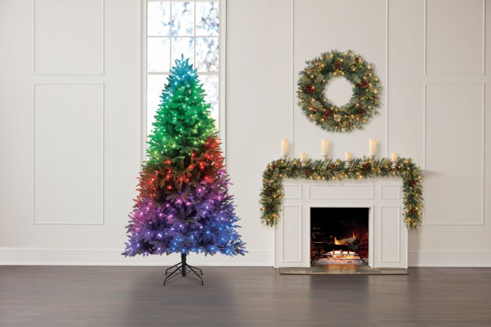 Members Mark 7.5 FT Twinkly RGB LED Lights Douglas Fir Christmas Tree