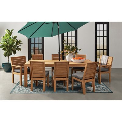 members mark teak deep seating set