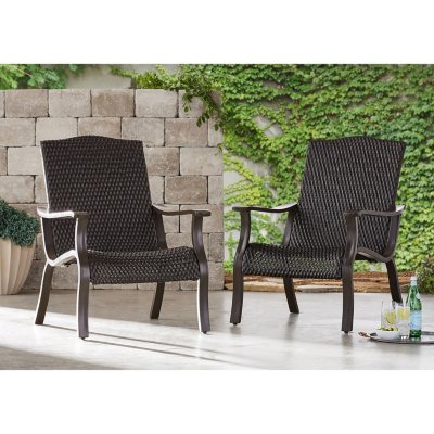 Member's Mark Agio Heritage 2-Pack Woven Adirondack Chair - Sam's Club