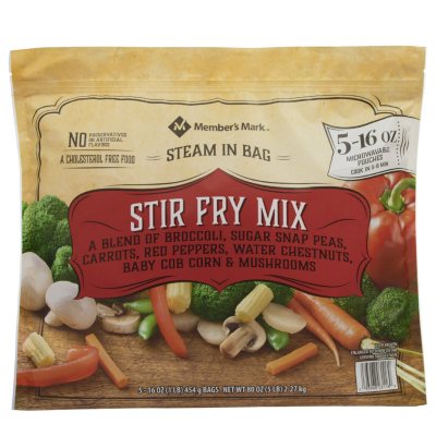 Member's Mark Stir Fry Mix, Frozen (5 pk.) - Sam's Club