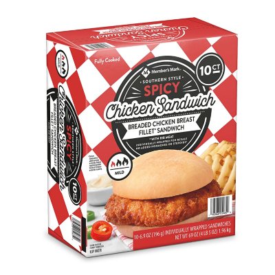 Member's Mark Southern-Style Spicy Chicken Sandwich