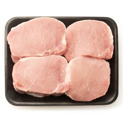 Member's Mark Pork Loin Boneless Center Cut Chops, Thick Cut (4 ct., priced per pound) - Sam's Club