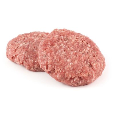 80/20 Lean Ground Beef Patties (priced per pound) - 5.5-6lbs - Sam's Club