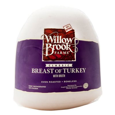 Willow Brook Farms Classic Breast of Turkey (priced per pound) - Sam's Club