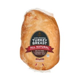 Member's Mark Oven Roasted Turkey Breast, Cooked (priced per pound ...