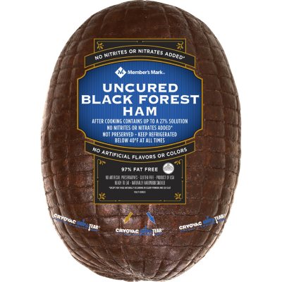 Member's Mark Fully Cooked Uncured Black Forest Ham ...