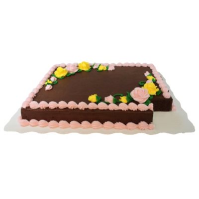 Member's Mark Full Sheet Chocolate Cake with Chocolate Icing - Sam's Club