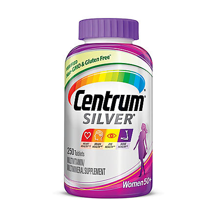 centrum silver ct multivitamin tablet older age sam club