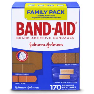 Band-Aid Brand Active Lifestyles Variety Pack Adhesive Bandages (170 Ct ...