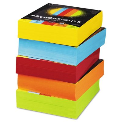 Astrobrights Color Paper - Letter - 8 1/2" X 11" - 24 Lb Basis Weight Smooth 500 Ream Fsc Acid Free Lignin Free Heavyweight