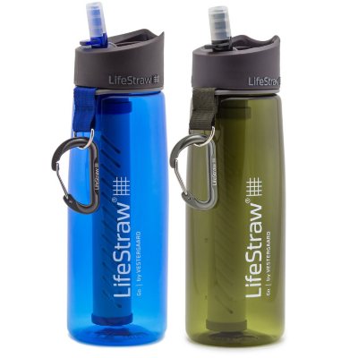 LifeStraw Go Water Bottle with 2-Stage Filtration (2 pack) - Sam's Club