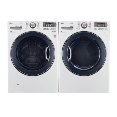 Ultra-Large Capacity Front-Load Washer and Dryer Bundle - White - Sam's ...