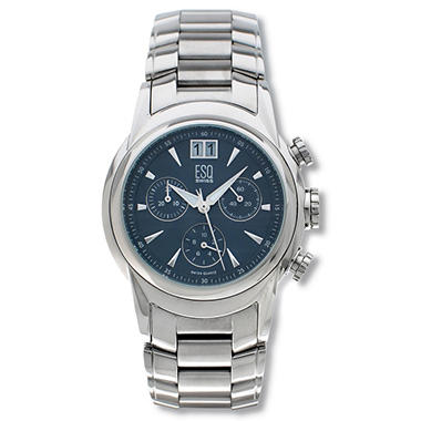 ESQ by Movado Quest Stainless Steel Men's Watch - Sam's Club