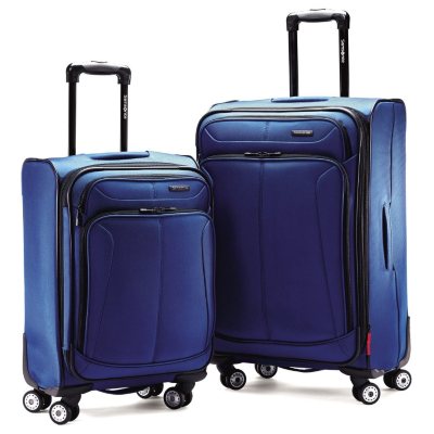 Samsonite 2-Piece 360 Spinner Set, Navy - Sam's Club