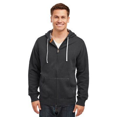 Eddie Bauer Men's Sueded Fleece Zip Front Hoodie (Assorted Colors ...