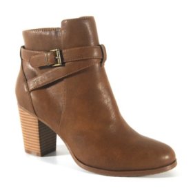 Lana Faux Leather Ankle Boot - Sam's Club