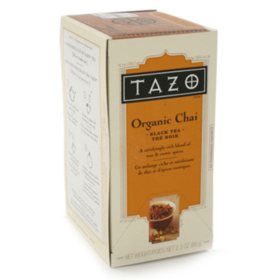 Tazo Tea Bags - Organic Chai - 24 ct.- 6 pk. - Sam's Club