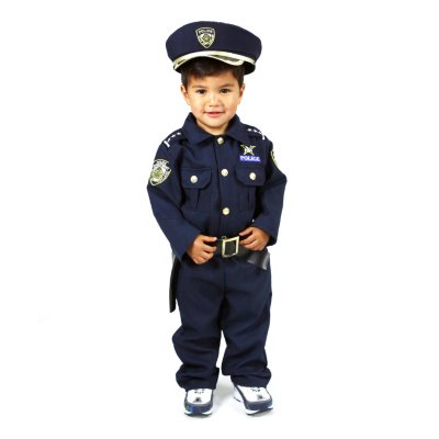 Children's Halloween/Dress-Up Police Officer Costume with with Hat ...