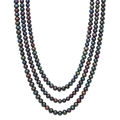 Endless Peacock Freshwater Pearl Necklace - 100