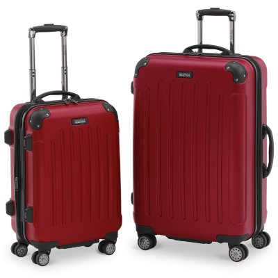 2 Piece Designer Luggage Set (Grey or Red) - Sam's Club