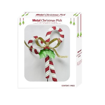 Metal Christmas Pick - Candy Cane - Sam's Club