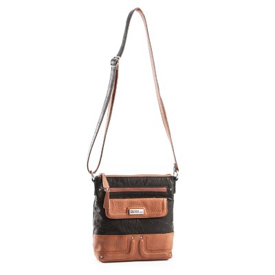 stone mountain crossbody handbag black