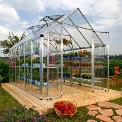 Palram Snap & Grow Silver Greenhouse - 8' x 16' - Sam's Club