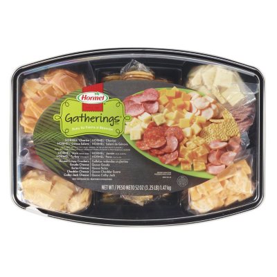 Hormel Meat, Cheese and Cracker Gatherings Tray (52 oz.) - Sam's Club