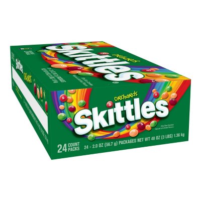 Skittles Orchards Candy (2 oz., 24 pk.) - Sam's Club