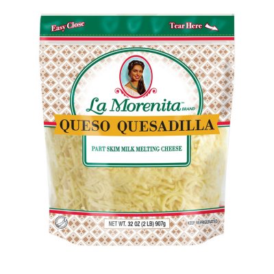 La Morenita Shredded Quesadilla Cheese (2 lbs.) - Sam's Club