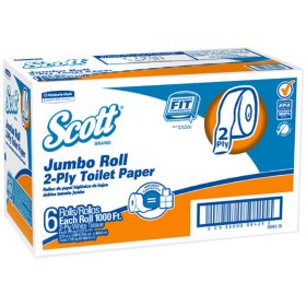 Scott 2-Ply Jumbo Roll Toilet Paper - 6 rolls - Sam's Club
