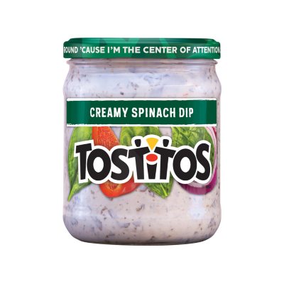 Tostitos Creamy Spiniach Dip (15.5 Oz Ea., 6 Ct.) - Sam's Club