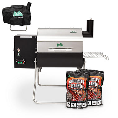 Green Mountain Grills Davy Crockett Wi-Fi-Enabled Grill and VIP Accessory Bundle