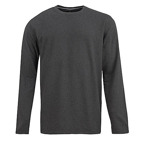 Free Country Men's Long Sleeve Brushed Crew Neck Shirt - Sam's Club
