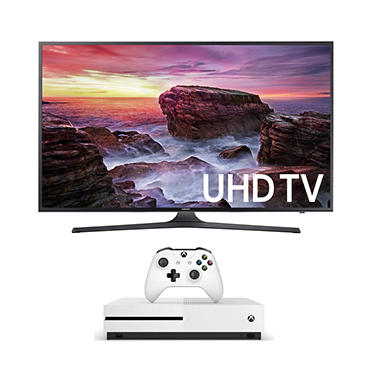 Samsung UN43MU6290FXZA 43″ 4K UHD TV + Xbox One S 500GB Console Bundle