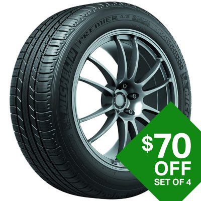 Michelin Premier A/S - 225/60R18 100H Tire - Sam's Club