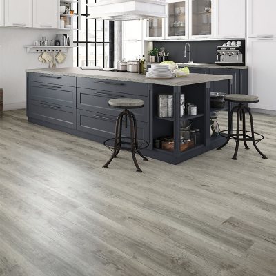 Select Surfaces Harbor Gray Rigid Core Vinyl Plank ...