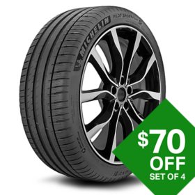 Michelin Pilot Sport 4 SUV - 225/65R17 106V Tire - Sam's Club