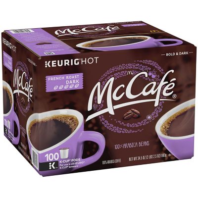 McCafe French Roast K-Cup Coffee Pods (100 ct.) - Sam's Club