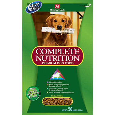 Member's Mark® Complete Nutrition Dog Food - 50lb - Sam's Club
