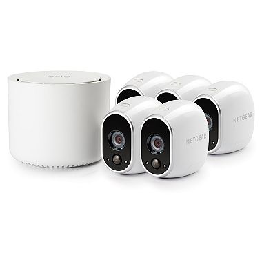 Arlo Smart Home Security System with 5 HD Wire-Free Cameras & Night Vision