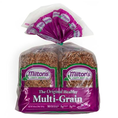 Milton's Original Multi-Grain Bread (24 Oz. Loaf, 2 Pk.) - Sam's Club