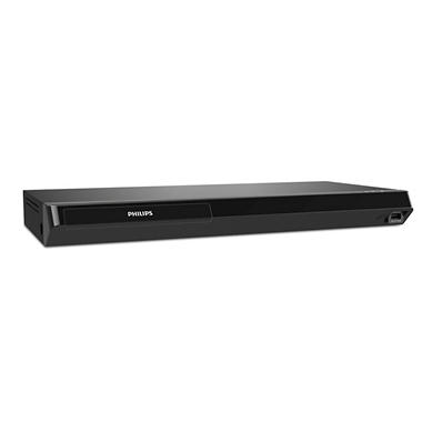 Philips BDP7302 4K UHD Dolby Vision Blu-ray Player with Built-in Wi-Fi, Streaming Apps