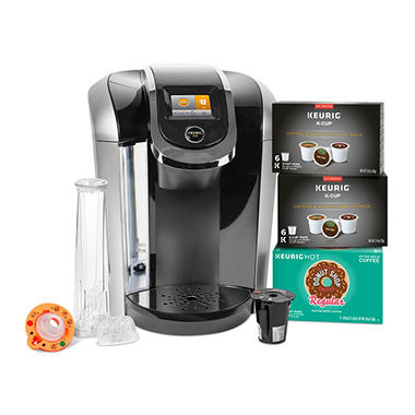Keurig K425S Coffee Maker with 24 K-Cup Pods and Reusable K-Cup 2.0 Coffee Filter