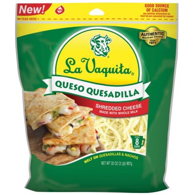 vaquita queso quesadilla shreds lbs